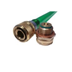 Compact oil drain plug set